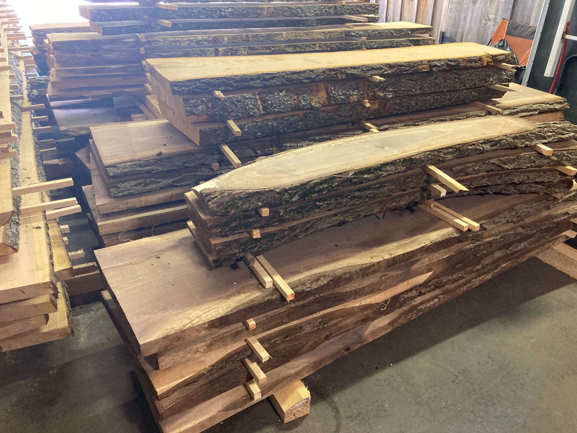 large timber planks cut to order